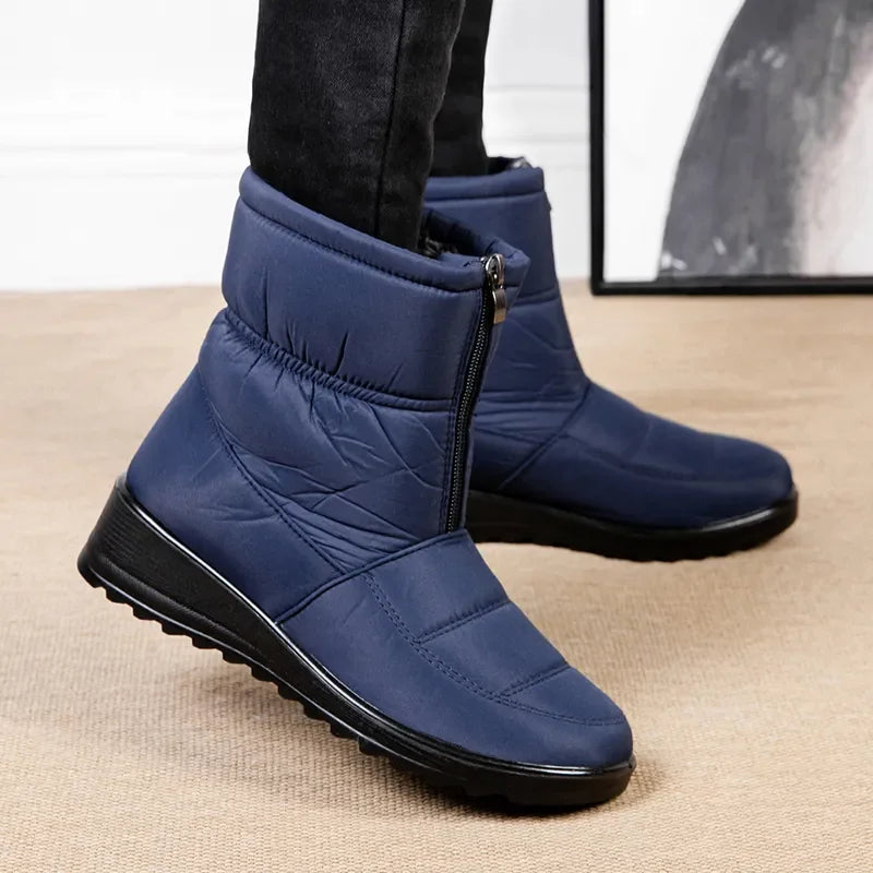 Bota Feminina de Inverno Peluciada Impermeável - Luana